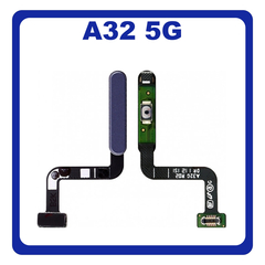 Γνήσια Original Samsung Galaxy A32 5G, A 32 5G (SM-A326B, SM-A326B/DS) Fingerprint Flex Sensor Αισθητήρας Δακτυλικού Αποτυπώματος Awesome Violet Βιολετή GH96-14184D (Service Pack By Samsung)
