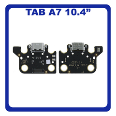 Γνήσια Original Samsung Galaxy Tab A7 2020 T500 10.4 (SM-T500, SM-T505, SM-T505N) USB Type-C Charging Dock Connector Flex Sub Board, Καλωδιοταινία Υπό Πλακέτα Φόρτισης + Microphone Μικρόφωνο GH81-19632A (Service Pack By Samsung)