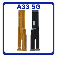 Γνήσια Original Samsung Galaxy A33 5G (SM-A336E, SM-A336B) Main LCD Flex Cable Καλωδιοταινία Οθόνης GH59-15558A (Service By Samsung)