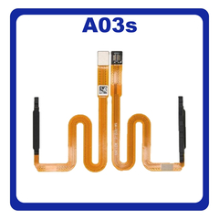 Γνήσια Original Samsung Galaxy A03s (SM-A037G, SM-A037U​) Fingerprint Flex Sensor Αισθητήρας Δακτυλικού Αποτυπώματος White Άσπρο GH81-21251A (Service Pack By Samsung)