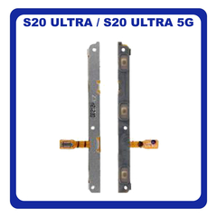 Γνήσια Original Samsung Galaxy S20 Ultra 5G (SM-G988, SM-G988U), S20 Ultra 4G (SM-G988B/DS) Power Key Flex Cable On/Off + Volume Key Buttons Καλωδιοταινία Πλήκτρων Εκκίνησης + Έντασης Ήχου GH59-15232A (Service Pack By Samsung)