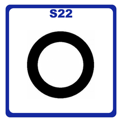 Γνήσια Original Samsung Galaxy S22 5G (SM-S901B), (Wide) Rear Back Camera Glass Lens Πίσω Τζαμάκι Κάμερας Black Μαύρο GH64-08648A (Service Pack By Samsung)