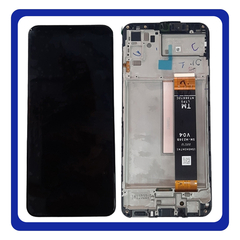 Γνήσια Original Samsung Galaxy M33 5G (SM-M336B), Galaxy M23 (SM-M236B), Galaxy F23 5G (SM-E236B) TFT LCD Display Screen Assembly Οθόνη + Touch Screen Digitizer Μηχανισμός Αφής + Frame Bezel Πλαίσιο Σασί  Black Μαύρο GH82-28492A (Service Pack By Samsung)