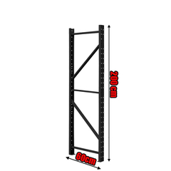 Κολώνα Βαρέως Τύπου 200x60 Μαύρο