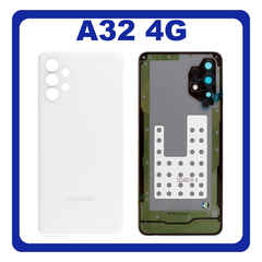 HQ OEM Συμβατό Με Samsung Galaxy A32, Samsung A 32 (SM-A325F, SM-A325F/DS) Rear Back Battery Cover Πίσω Κάλυμμα Καπάκι Πλάτη Μπαταρίας Awesome White Άσπρο (Premium A+​)