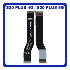 Γνήσια Original Samsung Galaxy S20+ G985 (G985, G985F) S20+ 5G G986 (G986B, G986F) Main Flex Cable Καλωδιοταινία Οθόνης GH82-25729A GH59-15213A (Service Pack by Samsung)