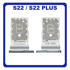 Γνήσια Original Samsung Galaxy S22 5G (SM-S901B), S22+ 5G, S22 Plus 5G (SM-S906B) Sim Card Tray Dual Sim Υποδοχέας Θήκης Κάρτας Sim Green Πράσινο GH98-47086C (Service Pack By Samsung)
