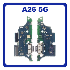 Γνήσια Original Samsung Galaxy A26 5G (SM-A266E, SM-A266E/DS) USB Type-C Charging Dock Connector Flex Sub Board, Καλωδιοταινία Υπό Πλακέτα Φόρτισης + Microphone Μικρόφωνο GH96-19386A (Service Pack By Samsung)