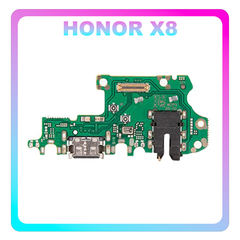 HQ OEM Συμβατό Με Honor X8 (TFY-LX1, TFY-LX2) USB Type-C Charging Dock Connector Flex Sub Board, Καλωδιοταινία Υπό Πλακέτα Φόρτισης + Microphone Μικρόφωνο (Premium A+)