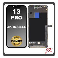 HQ OEM Συμβατό Με Apple iPhone 13 Pro (A2638, A2483) JK Premium InCell LCD Display Screen Assembly Οθόνη + Touch Screen Digitizer Μηχανισμός Αφής Black Μαύρο (Premium A+)