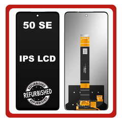 New Refurbished TCL 50 SE (T611B), IPS LCD Display Screen Assembly Οθόνη + Touch Screen Digitizer Μηχανισμός Αφής Space Gray Γκρι