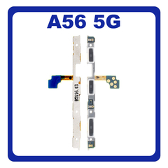 Γνήσια Original Samsung Galaxy A56 5G (SM-A566V, SM-A566B) Power Key Flex Cable On/Off + Volume Key Buttons Καλωδιοταινία Πλήκτρων Εκκίνησης + Έντασης Ήχου GH59-15852A (Service Pack By Samsung)