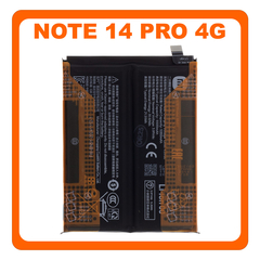 Γνήσια Original Xiaomi Redmi Note 14 Pro 4G (24116RACCG), BN5Y Battery Μπαταρία Li-Ion Battery 5500Mah 1330101000199B (Service Pack By Xiaomi)