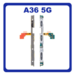 Γνήσια Original Samsung Galaxy  A36 5G (SM-A366E, SM-A366E/DS) Power Key Flex Cable On/Off + Volume Key Buttons Καλωδιοταινία Πλήκτρων Εκκίνησης + Έντασης Ήχου GH59-15854A (Service Pack By Samsung)