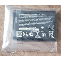 Hmd Battery bl-25aa 2500 mah 3.7v 9.25wh Original Bulk