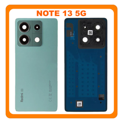Γνήσια Original Xiaomi Redmi Note 13 5G (2312DRAABG, 2312DRAABI) Rear Back Battery Cover Πίσω Καπάκι Πλάτη Μπαταρίας + Camera Lens Τζαμάκι Κάμερας Ocean Teal Μπλε 5600150N1700 (Service Pack By Xiaomi)