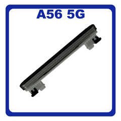 Γνήσια Original Samsung Galaxy A56 5G (SM-A566V, SM-A566B) Volume Button External Side Keys Πλαϊνό Πλήκτρο Κουμπί Ρύθμισης Έντασης Ήχου Awesome Graphite Γκρι GH98-49944A (Service Pack By Samsung)