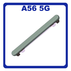 Γνήσια Original Samsung Galaxy A56 5G (SM-A566V, SM-A566B) Volume Button External Side Keys Πλαϊνό Πλήκτρο Κουμπί Ρύθμισης Έντασης Ήχου Awesome Olive Λαδί GH98-49944C (Service Pack By Samsung)