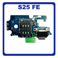 Γνήσια Original Samsung Galaxy S25 FE (SM-S731B, SM-S731B/DS) USB Type-C Charging Dock Connector Flex Sub Board, Καλωδιοταινία Υπό Πλακέτα Φόρτισης + Microphone Μικρόφωνο + Sim Reader GH96-20363A (Service Pack By Samsung)