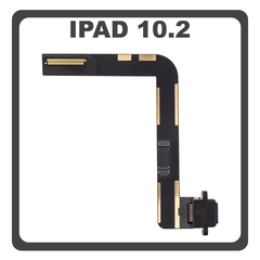 Γνήσια Original For Apple iPad 10.2" 2021, Ipad 9th Gen (A2603, A2604) Charging Dock Connector Lightning Flex With Board Καλωδιοταινία Κονέκτορας Φόρτισης Space Gray Γκρι Pulled