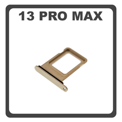 Original for Apple iPhone​ 13 Pro Max (A2643, A2484) Sim Tray SIM Gold Pulled