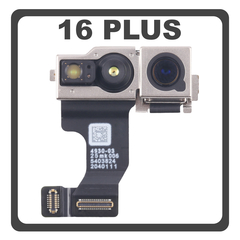 Γνήσια Original For Apple iPhone 16 Plus (A3290, A3082) Front Selfie Camera Μπροστινή Κάμερα 12MP Pulled