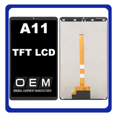 HQ OEM Συμβατό Με Samsung Galaxy Tab A11 8.7" (SM-X133, SM-X135) TFT LCD Display Screen Assembly Οθόνη + Touch Screen Digitizer Μηχανισμός Αφής Black Μαύρο (Premium A+)