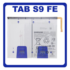 Γνήσια Original Samsung Galaxy Tab S9 FE 10.9" (SM-X510, SM-X516B) EB-BX516ABY Battery Μπαταρία 7040 mAh GH82-32744A (Service Pack By Samsung)