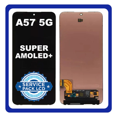 Γνήσια Original Samsung Galaxy A57 5G (SM-A576B, SM-A576B/DS) Super AMOLED+ LCD Display Screen Assembly Οθόνη + Touch Screen Digitizer Μηχανισμός Αφής Black Μαύρο GH82-39283A (Service Pack By Samsung)