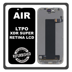 iPhone Air, iPhone 17 Air (A3517, A3260) LTPO Super Retina XDR OLED Οθόνη LCD Display Screen Assembly Οθόνη + Touch Screen Digitizer Μηχανισμός Αφής Black Μαύρο (Ref By Apple) (Lifetime Warranty Για Συνεργατες B2B)