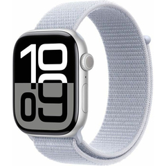 Apple Watch Series 10 46mm Silver Aluminium Blue Cloud Sport Loop gps  eu