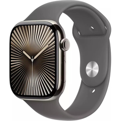 Apple Watch Series 10 42mm Natural Titanium Case With Store Gray Sport Band s/m  + Cellular eu