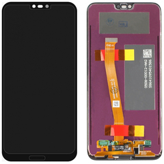 OEM HQ Huawei Honor 10 COL-AL10 COL-L29 5.8" Lcd Screen Display Οθόνη + Touch Screen Digitizer Μηχανισμός Αφής Black with Fingerprint (Grade AAA+++)