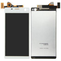HQ OEM Sony Xperia C4 E5303 E5306 E5333 E5343 E5353 E5363 Οθόνη LCD Display Screen + Touch Screen Digitizer Μηχανισμός Αφής White