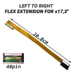 Left to Right Flex Extension for 17,3"