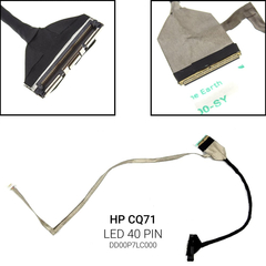 Καλωδιοταινία Οθόνης για hp Cq71 g71 Cq61 Type a (Καλώδιο Κάμερας Μακρύ)