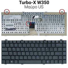 Πληκτρολόγιο Gateway W350 us