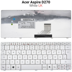 Πληκτρολόγιο Acer Aspire D270 Λευκό