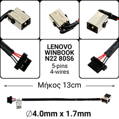 Dc Jack Lenovo Chromebook n22-20 Dw939