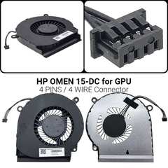 Ανεμιστήρας για hp Omen 15-dc gpu