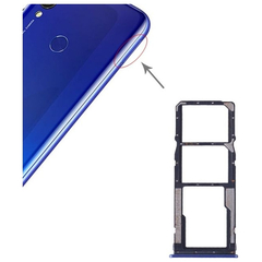 Γνήσιο Original Xiaomi Redmi 7 Sim Card Tray Θήκη κάρτας Blue