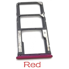Γνήσιο Original Xiaomi Redmi 8 Sim Card Tray Θήκη κάρτας Red