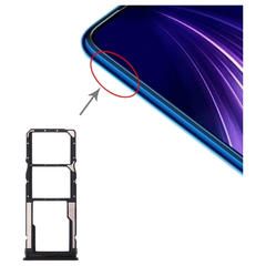 Γνήσιο Original Xiaomi Redmi Note 8 Sim Card Tray Θήκη κάρτας Black