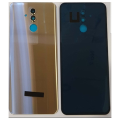 HQ Oem Huawei Mate 20 Lite (SNE-L21 SNE-AL00, SNE-LX1) Καπάκι Μπαταρίας Battery Cover + Camera Lens Τζαμάκι Κάμερας Χρυσό Gold