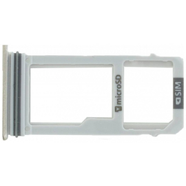 Γνήσιο Original Samsung Galaxy A3 A320F 2017 Sim Card Tray Micro SD Tray Θήκη κάρτας Gold GH98-40983B