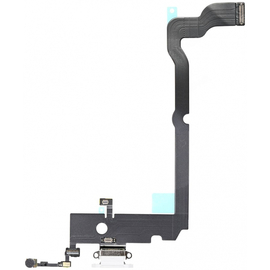 OEM HQ Apple Iphone Xs Max Charging Dock Flex Καλωδιοταινία Κονέκτορα Φόρτισης White (Premium A+)