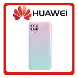 HQ OEM Συμβατό Με Huawei P40 Lite (JNY-L21A, JNY-L01A ) Rear Back Battery Cover Πίσω Κάλυμμα Καπάκι Πλάτη Μπαταρίας + Camera Lens Τζαμάκι Κάμερας Light Pink/Blue (Premium A+​)
