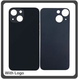 HQ OEM Συμβατό Με Apple iPhone 13 Mini, iPhone13 Mini (A2628, A2481, A2626, A2629) Aftermarket Rear Back Battery Cover with Camera Big Hole Πίσω Κάλυμμα Πλάτη Καπάκι Μπαταρίας Midnight Μαύρο (Premium A+​)