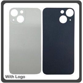 HQ OEM Συμβατό Για Apple iPhone 13 Mini, iPhone13 Mini (A2628, A2481, A2626, A2629) Premium Aftermarket Rear Back Battery Cover with Camera Big Hole Πίσω Κάλυμμα Πλάτη Καπάκι Μπαταρίας Starlight Άσπρο​ (Grade AAA+++)