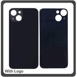 HQ OEM Συμβατό Για Apple iPhone 13, iPhone13 (A2633, A2482, A2631, A2634, A2635, iphone14,5) Aftermarket Rear Back Battery Cover with Camera Big Hole Πίσω Κάλυμμα Πλάτη Καπάκι Μπαταρίας Midnight Μαύρο​ (Grade AAA+++)
